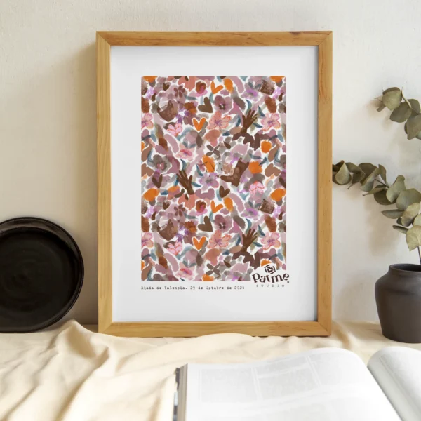 Lámina conmemorativa "Riada de Valencia"